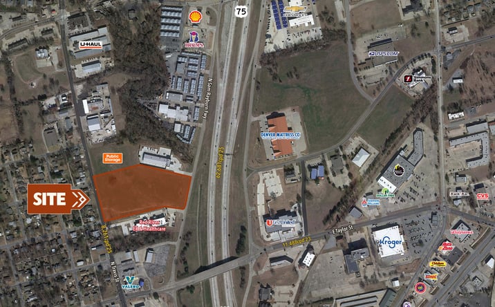 Pictures of Retail, Land property located at 2211 U.S. 75, Sherman, TX 75090 for sales - image #1