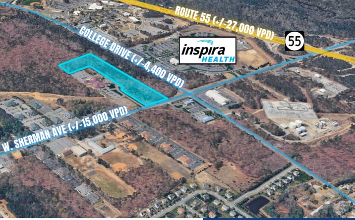 Pictures of Retail, Office, Land property located at 1291 West Sherman Avenue, Vineland, NJ 08360 for sales - image #1
