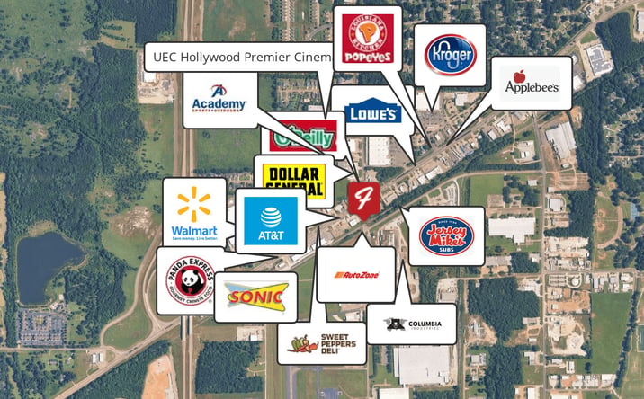 Pictures of Land property located at Stark Road @ Highway 12, Starkville, MS 39759 for sales - image #1
