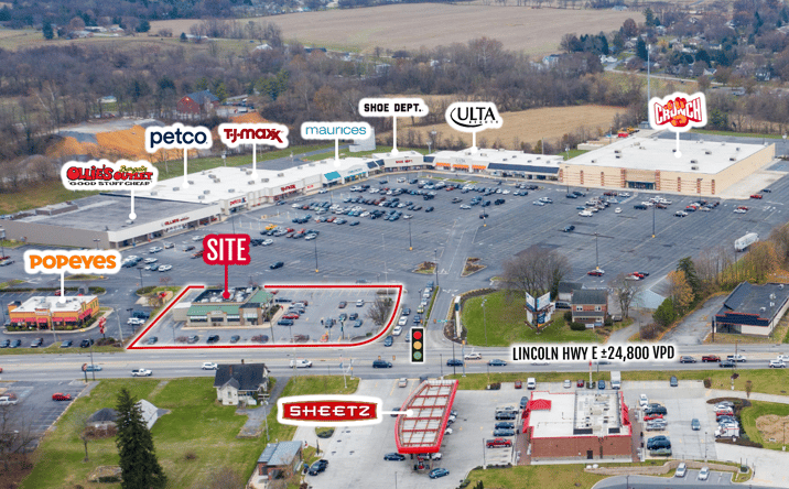 Pictures of Retail property located at 1324 Lincoln Hwy E, Chambersburg, PA 17201 for sales - image #1