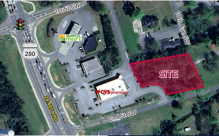 Pictures of Land property located at 32815 Highway 280, Childersburg, AL 35044 for sales - image #1