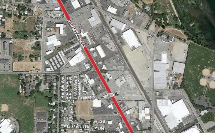Pictures of Land property located at 1567 N Wentachee Ave., Wenatchee, WA 98801 for sales - image #1