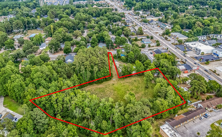 Pictures of Land property located at 3 Acres Luck Ave., Little River, SC 29566 for sales - image #1