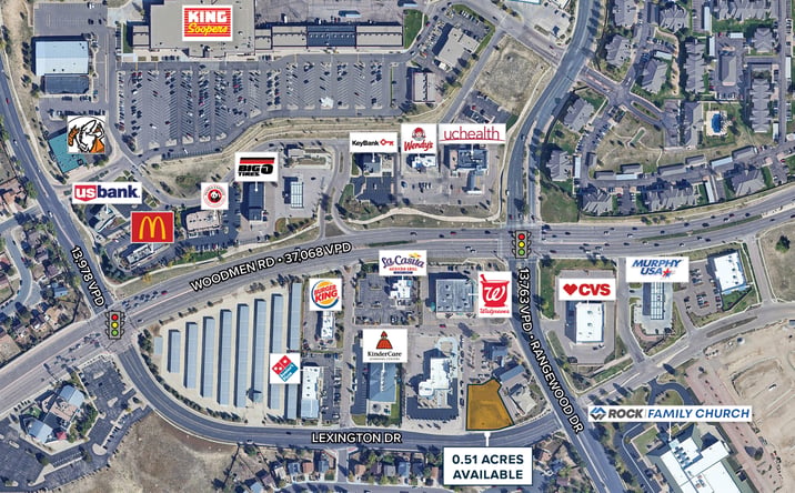 Pictures of Land property located at 6985 Lexington Drive, Colorado Springs, CO 80918 for sales - image #1