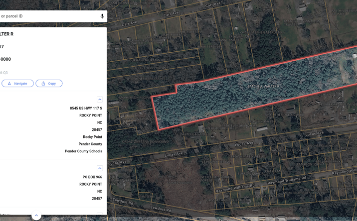 Pictures of Land property located at 8545 U.S. 117, Rocky Point, NC 28457 for sales - image #1