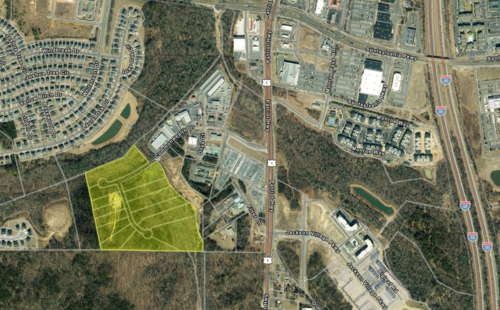 Pictures of Land property located at Commonwealth Dr., Fredericksburg, VA 22407 for sales - image #1