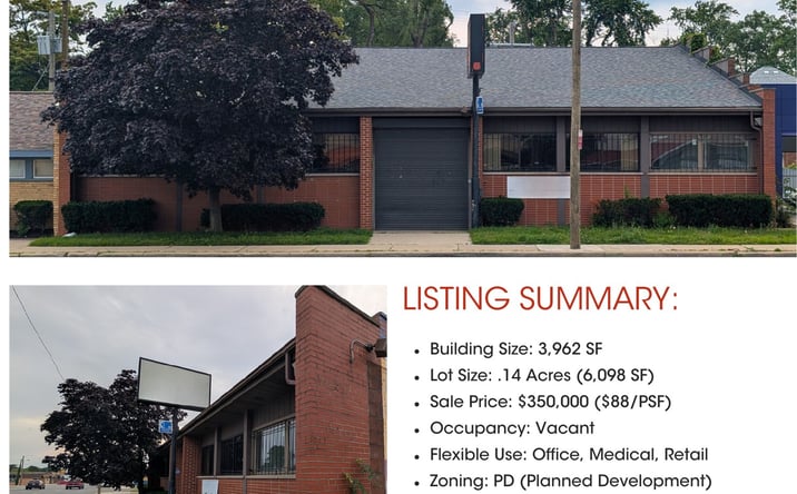 Pictures of Office, Retail property located at 10720 West 7 Mile Road, Detroit, MI 48221 for sales - image #1