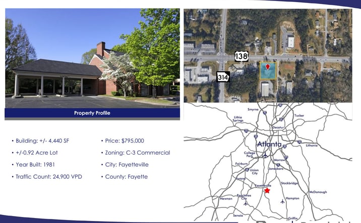 Pictures of Office property located at 3000 Hwy 138 SW, Fayetteville, GA 30214-5418 for sales - image #1