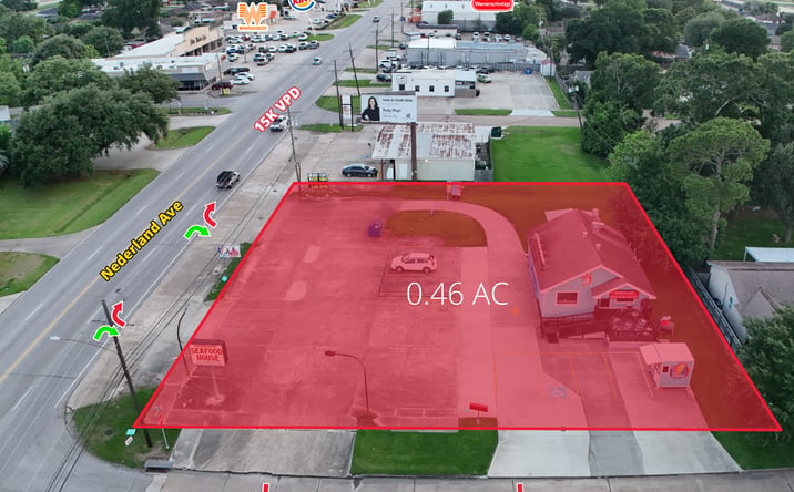 Pictures of Retail, Land property located at 3412 Nederland Avenue, Nederland, TX 77627 for sales - image #1