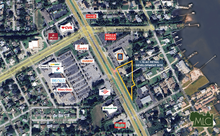 Pictures of Land property located at 1829 S Ridgewood Ave, Edgewater, FL 32141 for sales - image #1
