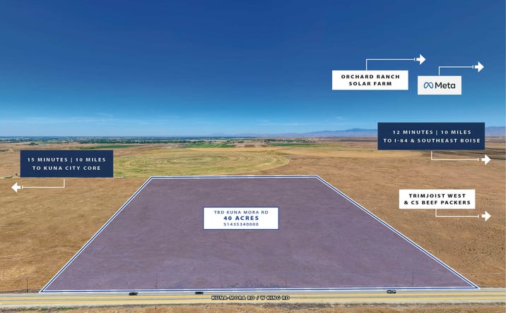 Pictures of Land property located at TBD Kuna-Mora Road, Kuna, ID 83634 for sales - image #1