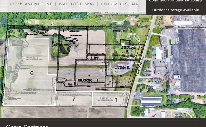 Pictures of Industrial, Land property located at 137th Avenue NE, Columbus, MN 55025 for sales - image #1