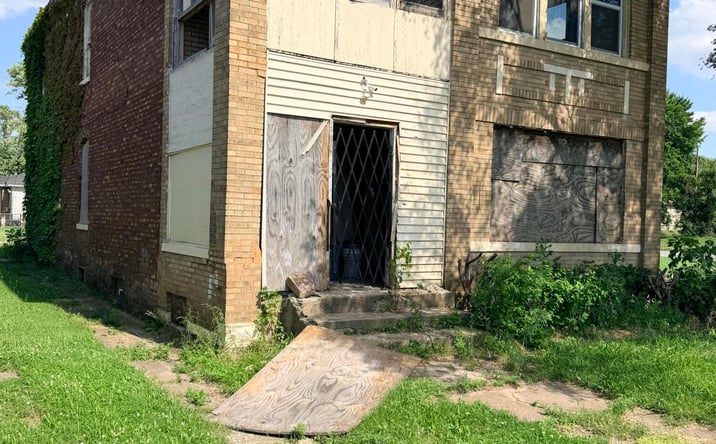 Pictures of Multifamily property located at 3685 Massachusetts Street, Gary, IN 46409 for sales - image #1