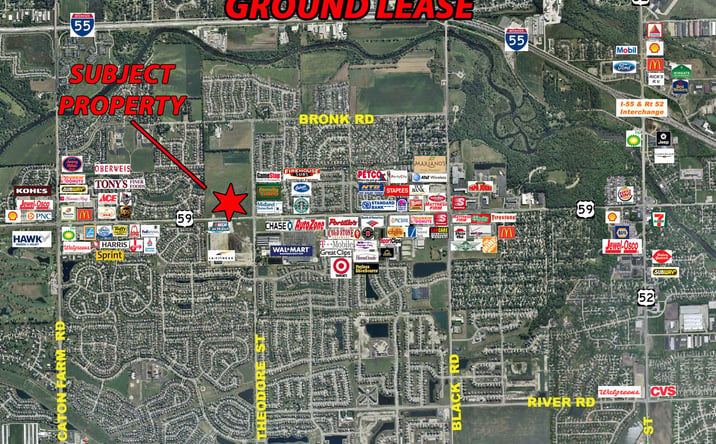 Pictures of Land property located at 5 S State Route 59 Highway, Plainfield, IL 60586 for sales - image #1