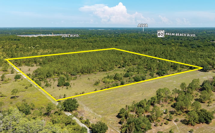 Pictures of Land property located at Tuckahoe Road, Alva, FL 33920 for sales - image #1