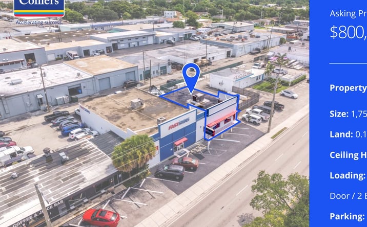 Pictures of Retail, Industrial property located at 215 E Oakland Park Boulevard, Oakland Park, FL 33334 for sales - image #1