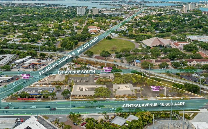 Pictures of Office, Retail property located at 6827-6850 Central Avenue, St. Petersburg, FL 33707 for sales - image #1