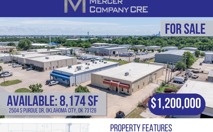 Pictures of Industrial property located at 2504 S Purdue Dr, Oklahoma City, OK 73128 for sales - image #1