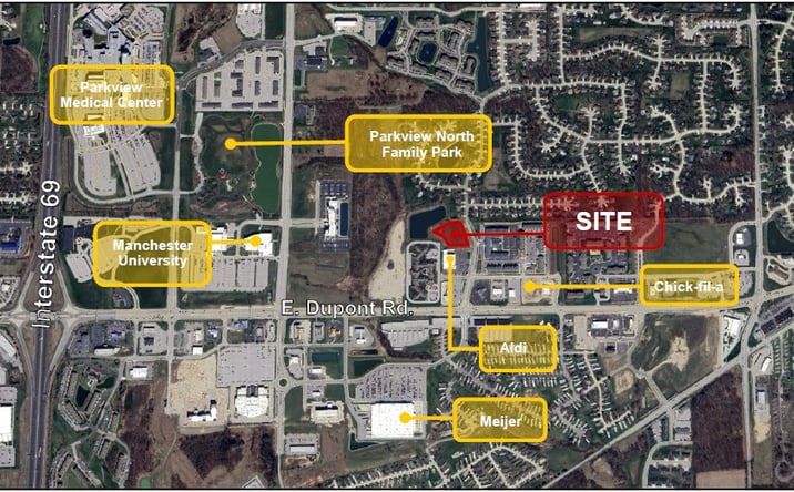 Pictures of Land property located at 10633 Dupont Oaks Boulevard, Fort Wayne, IN 46845 for sales - image #1