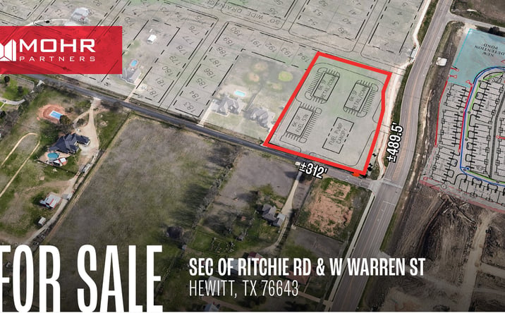 Pictures of Retail, Industrial, Land property located at SE Corner of Ritchie Rd & W Warren St, Hewitt, TX 76643 for sales - image #1