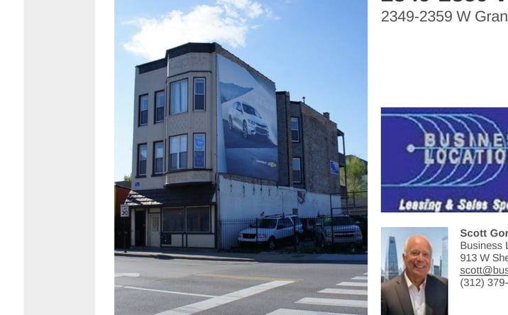 Pictures of Mixed Use property located at 2349-2359 W Grand Ave, Chicago, IL 60612 for sales - image #1