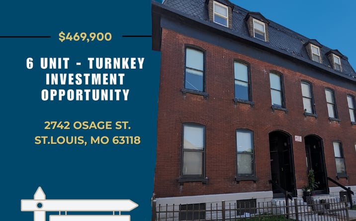 Pictures of Multifamily property located at 2742-2744 Osage Street, St. Louis, MO 63118 for sales - image #1