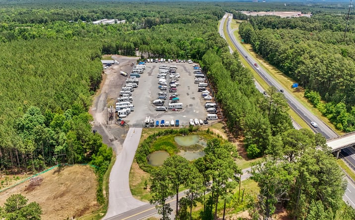 Pictures of Land, Self Storage, Industrial property located at 414 New Elam Church Road, Moncure, NC 27559 for sales - image #1