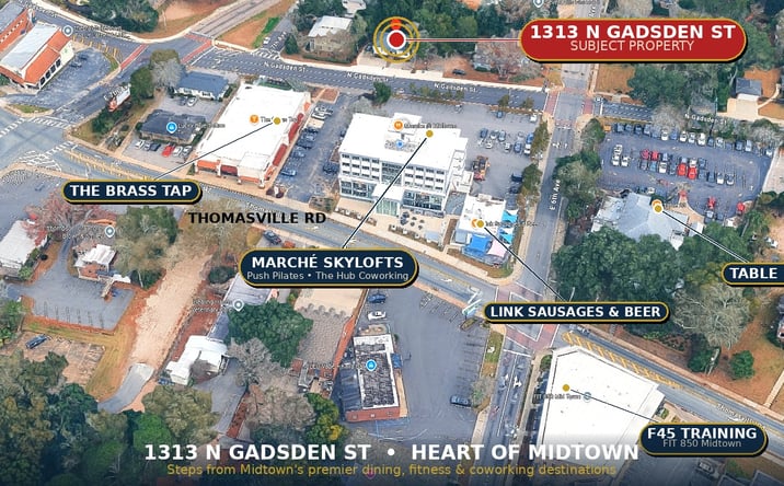 Pictures of Mixed Use property located at 1313 N GADSDEN ST, TALLAHASSEE, FL 32303 for sales - image #1