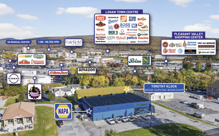 Pictures of Retail, Special Purpose property located at 213 Union Avenue, Altoona, PA 16602 for sales - image #1
