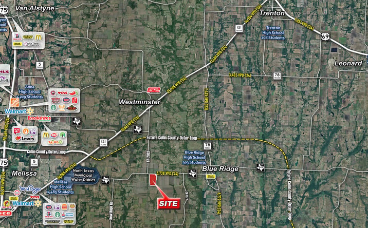 Pictures of Land property located at 8455 County Road 832, Blue Ridge, TX 75424 for sales - image #1