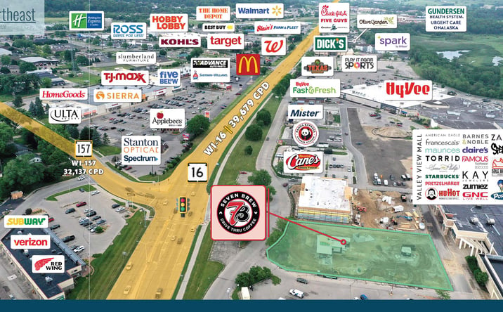 Pictures of Retail property located at 3710 WI-16, La Crosse, WI 65401 for sales - image #1