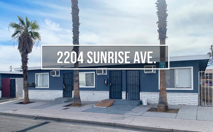 Pictures of Multifamily property located at 2204 SUNRISE AVE, LAS VEGAS, NV 89101 for sales - image #1