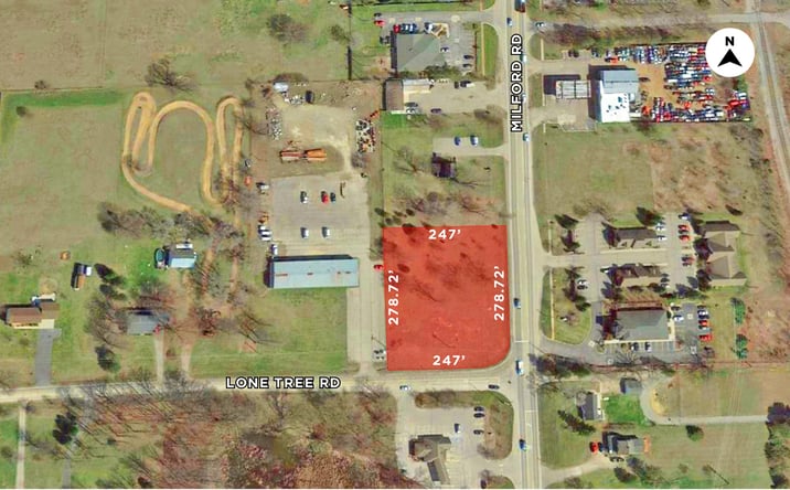 Pictures of Land property located at NWC Milford Road & Lone Tree Road, Highland Township, MI 48357 for sales - image #1