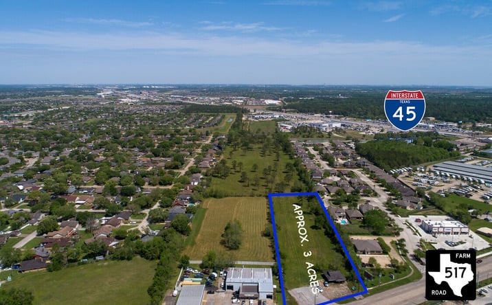 Pictures of Land property located at 317 W FM 517, DICKINSON, TX 77539 for sales - image #1