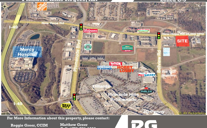 Pictures of Land property located at New Hope Rd, Rogers, AR 72758 for sales - image #1