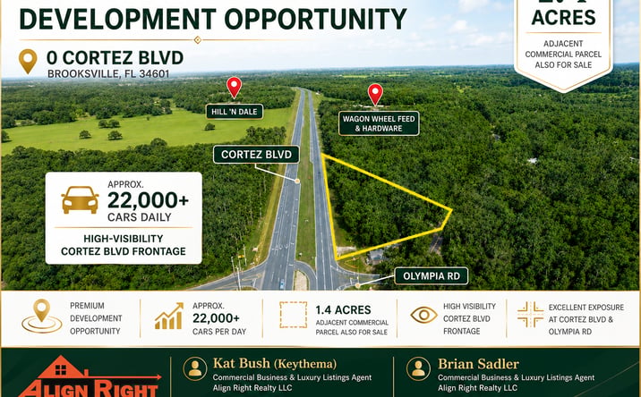 Pictures of Land property located at 001 CORTEZ BLVD, Brooksville, FL 34601 for sales - image #1