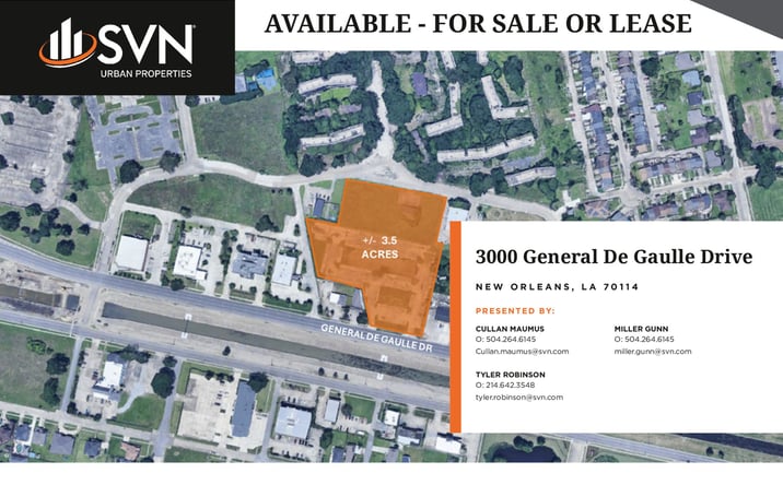 Pictures of Land property located at 3000 General De Gaulle Dr., New Orleans, LA 70114 for sales - image #1