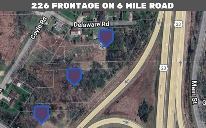 Pictures of Land property located at 6 Mile Road, Whitmore Lake, MI 48189 for sales - image #1
