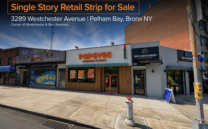 Pictures of Retail property located at 3289 Westchester Avenue, New York City, NY 10461 for sales - image #1
