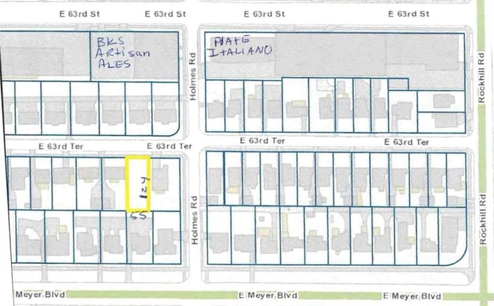 Pictures of Land, Multifamily property located at 637 E 63 Terrace, Kansas City, MO 64131 for sales - image #1