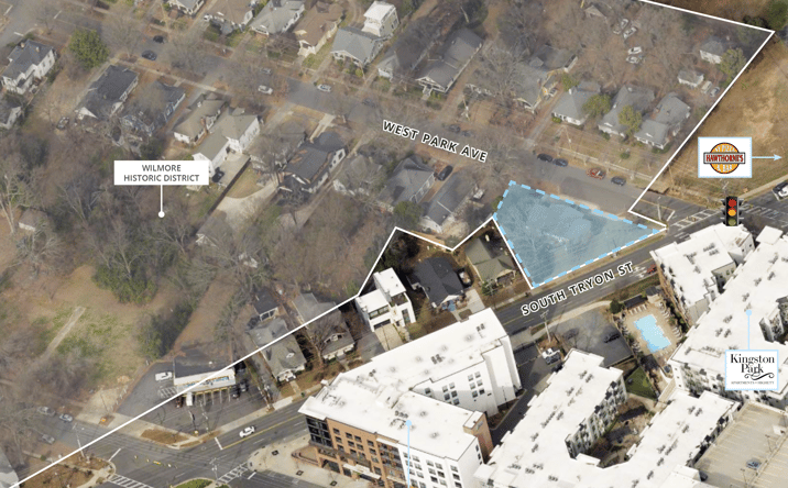 Pictures of Land property located at 201 West Park Avenue, Charlotte, NC 28203 for sales - image #1