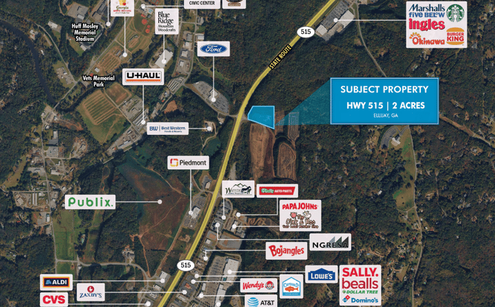 Pictures of Land property located at BROOKVIEW BLVD, EAST ELLIJAY, GA 30536 for sales - image #1