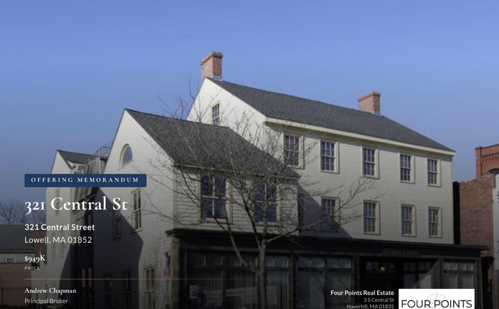 Pictures of Office property located at 321 Central Street, Lowell, MA 01852 for sales - image #1