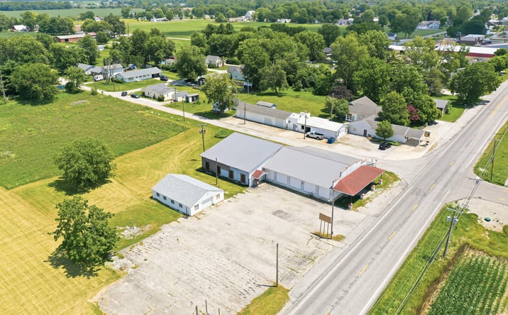 Pictures of Mixed Use, Self Storage, Industrial property located at 7874 E STATE RD 28, ELWOOD, IN 46036 for sales - image #1
