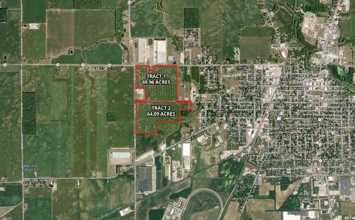 Pictures of Land property located at West Lancaster & South Adams Street, Bluffton, IN 46714 for sales - image #1