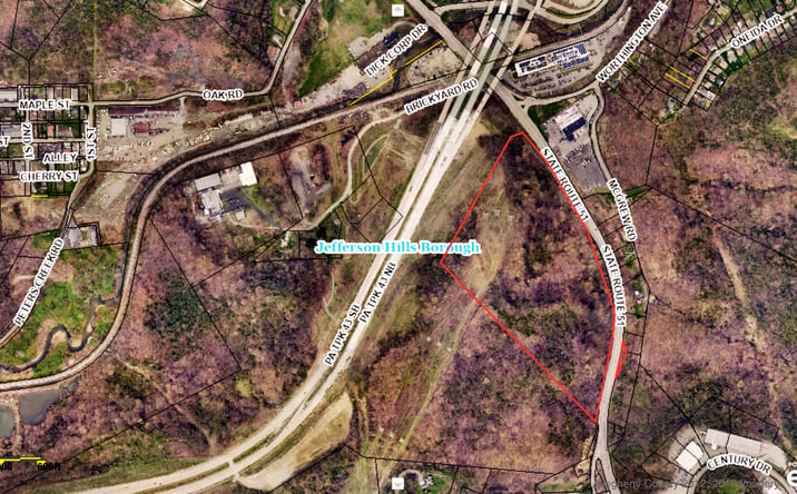 Pictures of Land property located at 1205 Pennsylvania 51, Clairton, PA 15025 for sales - image #1