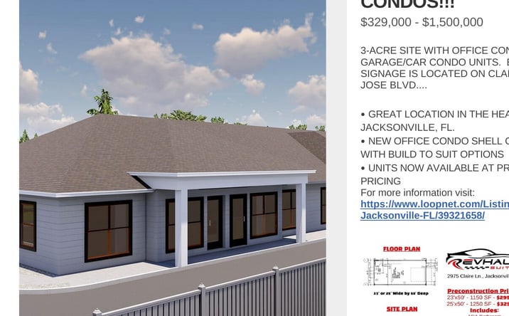 Pictures of Office, Special Purpose property located at 2975 Claire Ln, Jacksonville, FL 32223 for sales - image #1