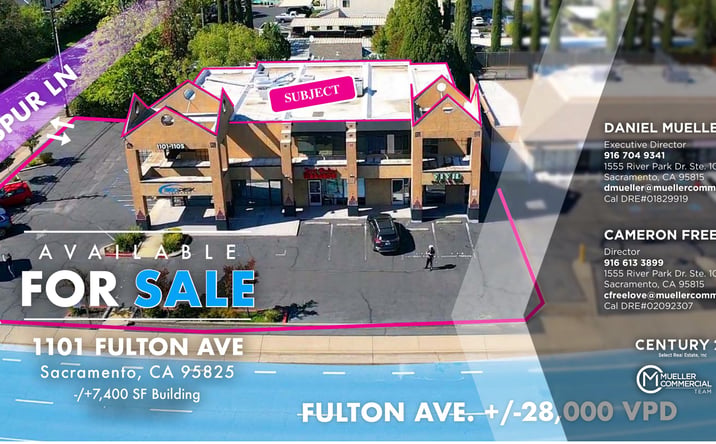 Pictures of Retail, Office property located at 1101 Fulton Ave, Sacramento, CA 95825 for sales - image #1