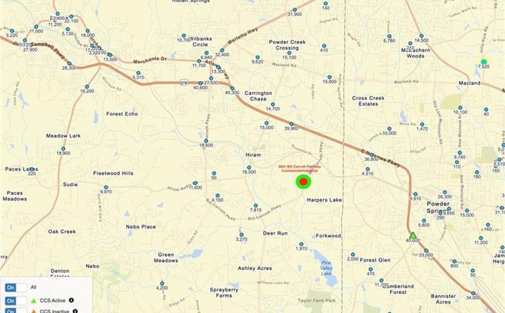 Pictures of Land property located at 5601 Bill Carruth Parkway, Hiram, GA 30141 for sales - image #1