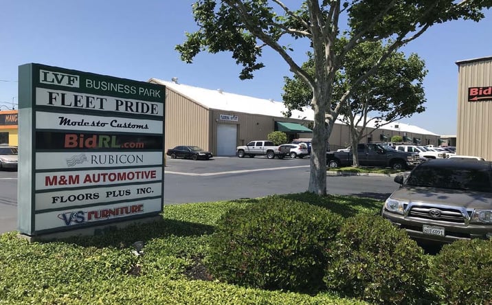 Pictures of Industrial property located at 615, 619, 621 Kansas Avenue, Modesto, CA 95351 for sales - image #1